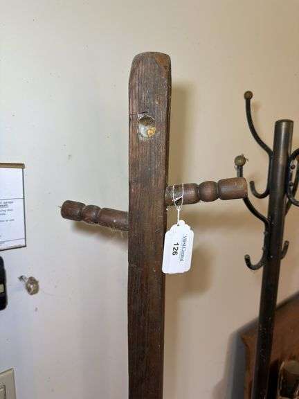 Pair of Standing Coat Racks