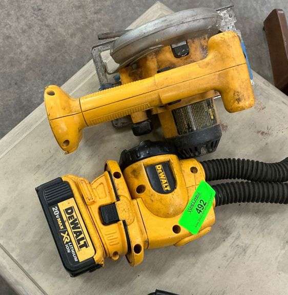 DeWalt 20V MAX Cordless Cut-Off Saw & Flashlight