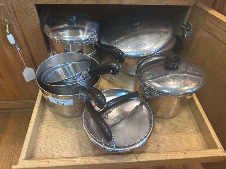 Revere Ware Stainless Steel Cookware Set