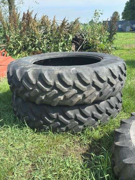 Two Goodyear 480/80R42 Tractor Tires image