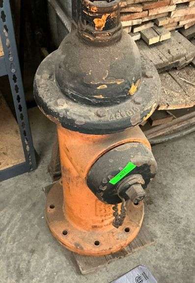 Industrial Style Fire Hydrant Decoration
