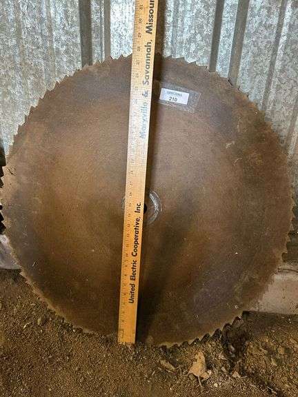 Large Circular Saw Blade