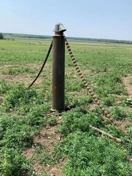 Vintage Livestock Oiler Station