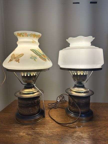 Pair of Parlor Lamps
