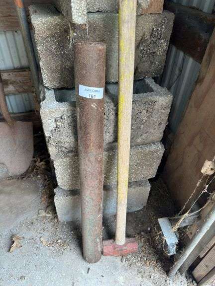 Post Driver and Sledgehammer