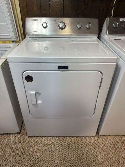 Maytag Commercial Technology Electric Dryer - Model MEDC465HWO image