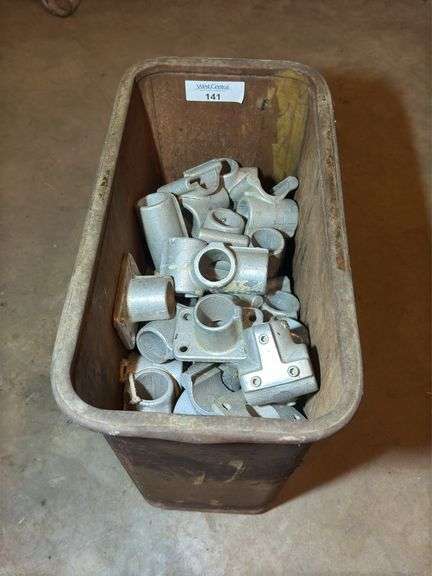 Lot of Metal Pipe Fittings image