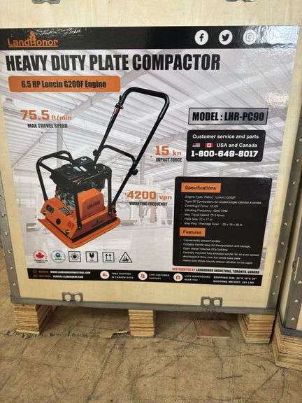 Heavy Duty Plate Compactor image