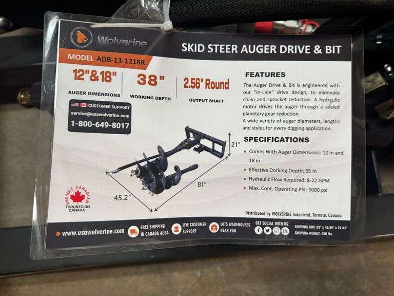 Auger Drive & Bit image
