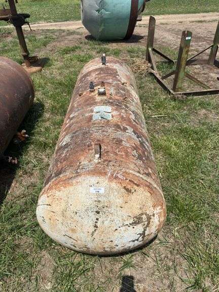 Metal Propane Tank