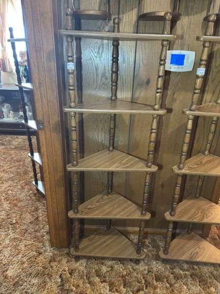 Wooden Corner Shelf image