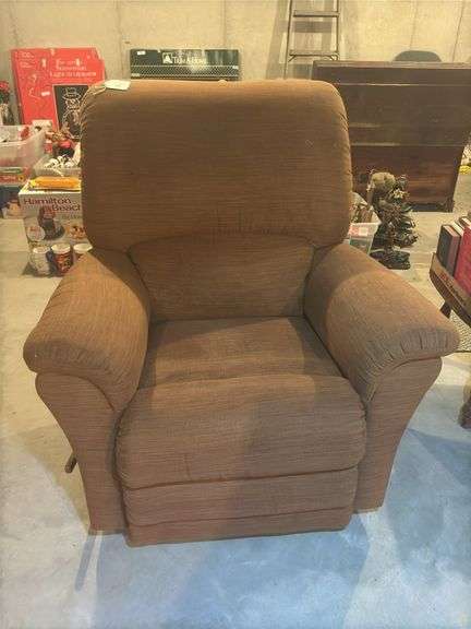 Upholstered Swivel Rocker/Recliner Chair image