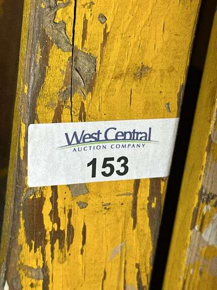 Two Yellow Step Ladders