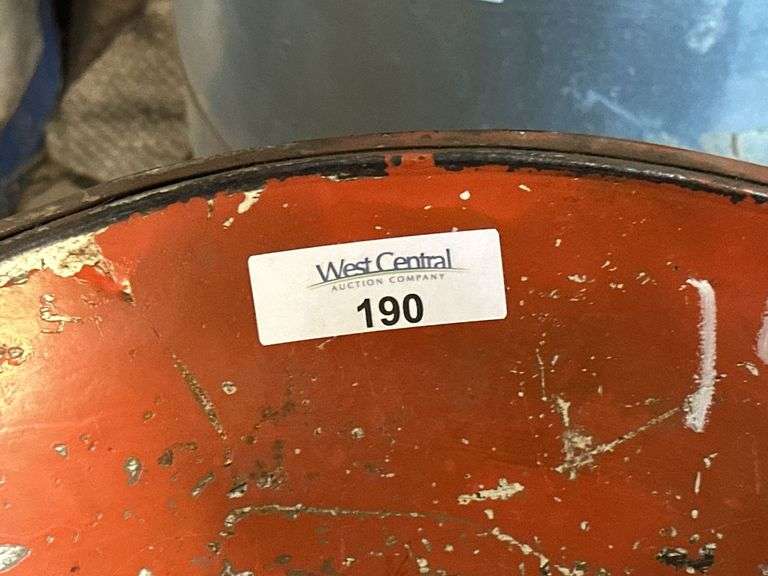 Upcycled Tractor Seat Stool
