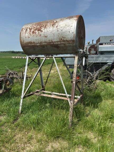 Metal Fuel Tank with Stand