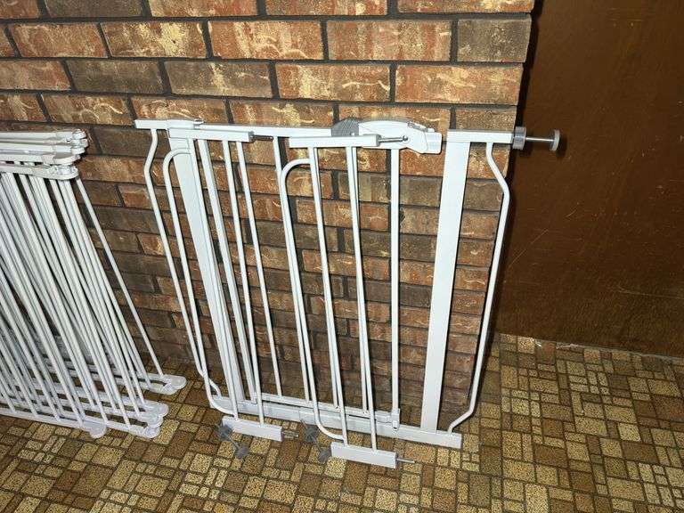 Assorted White Metal Baby Safety Gates