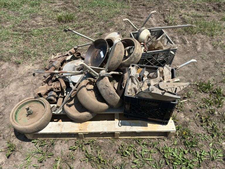 Assorted Farm Implement Parts