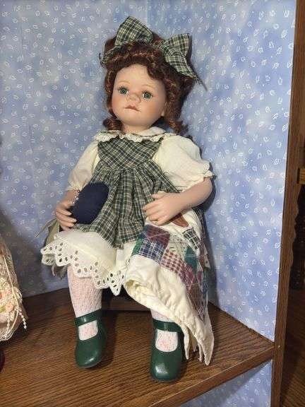 Three Collectible Porcelain Dolls