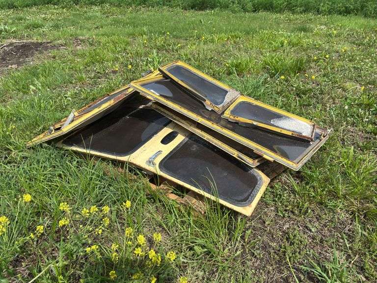 Year Round Cab Windows and Doors for 40 Series John Deere tractors. image
