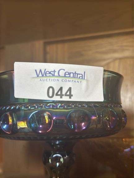 Group of Carnival Glass Bowls and Compotes