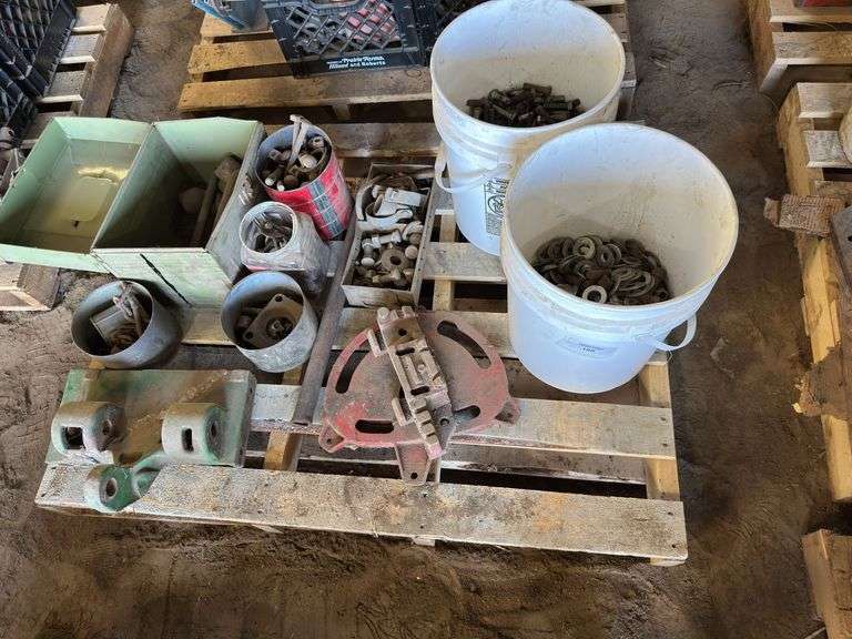 Assorted Metal Parts, Tools, and Hardware image