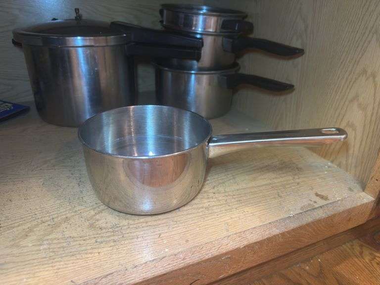 Range Craft Pots and Pans w/ Presto Pressure Cooker