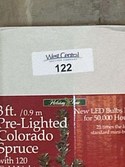 Christmas Holiday Decoration Lot: Trees, Wreaths, and More