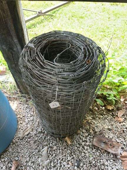 Roll of Woven Wire Fencing
