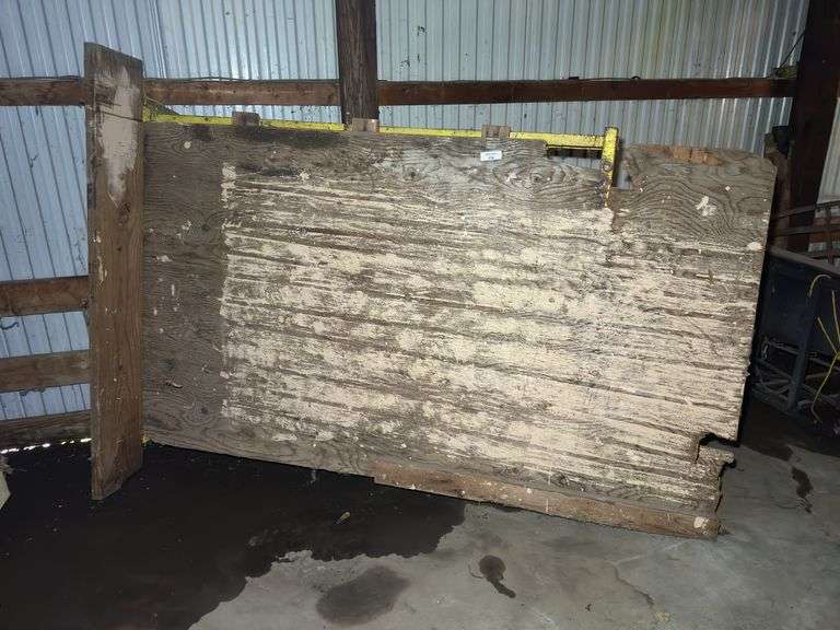 Metal frame platform image