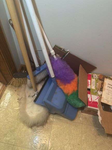 Cleaning Supplies, Canning Jars and Cookbooks