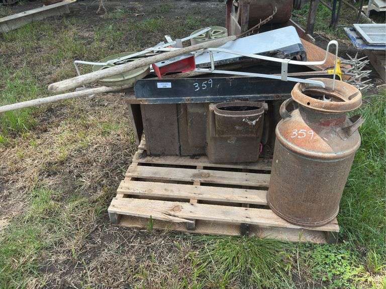 Milk Can, Zephyr Stove and Tools image