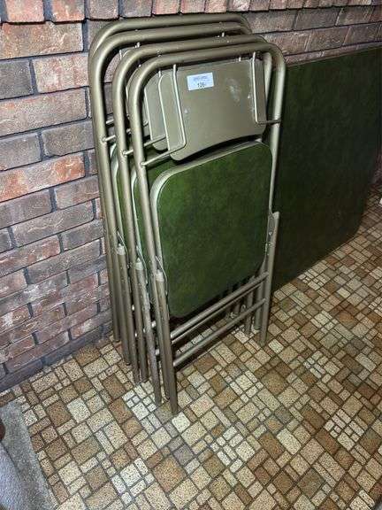 Samsonite Folding Table and Chairs Set (1977)