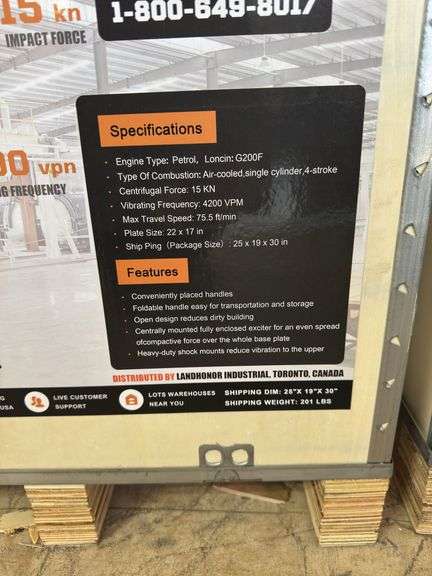 Heavy Duty Plate Compactor