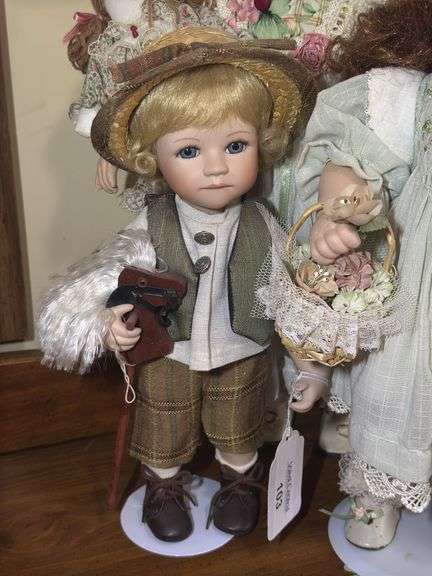 Collection of Porcelain Dolls