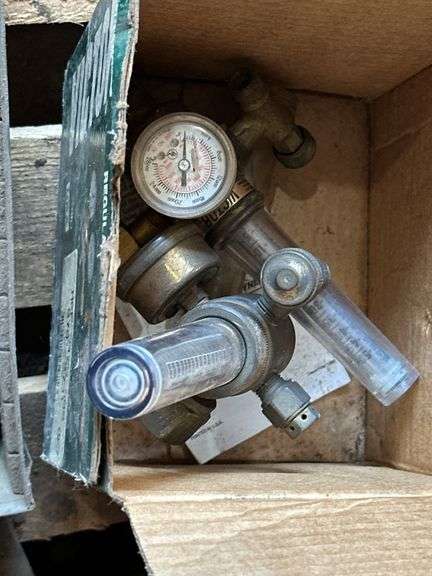 Assorted Parts, Including Fel-Pro Gaskets, Victor Regulators, and Other Components