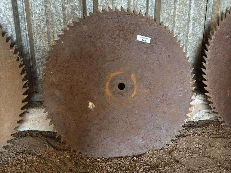 Large Industrial Saw Blade image