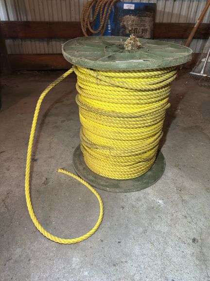 Large Spool of Yellow Rope image