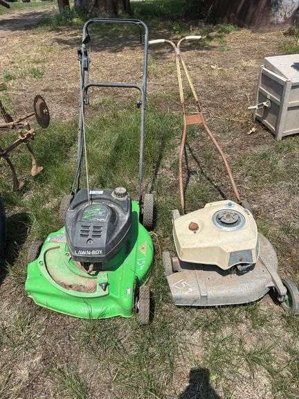 Two Lawn-Boy Push Mowers image