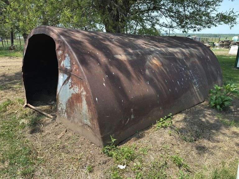 Metal Tank Livestock Shelter
