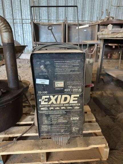 Exide 70-100 Battery Charger and Starter image