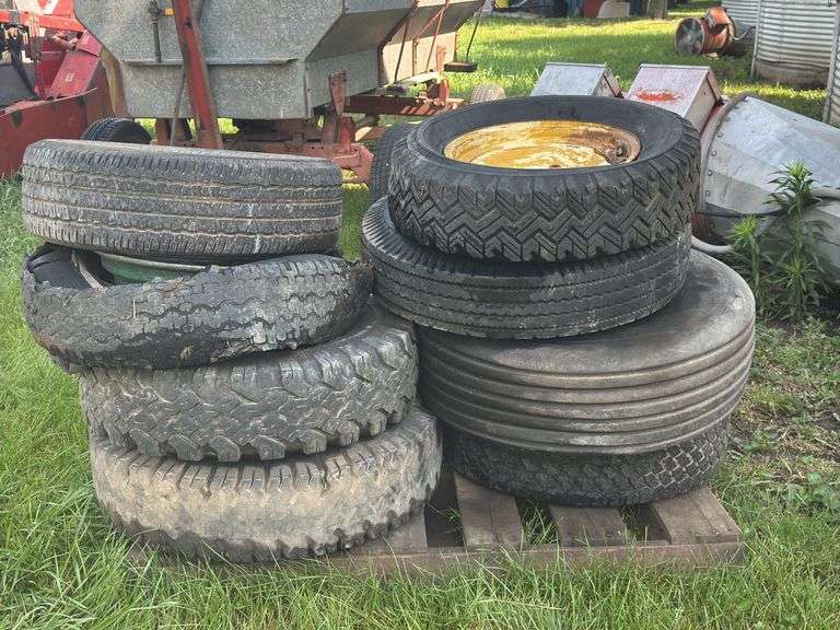 Assorted Group of Tires image