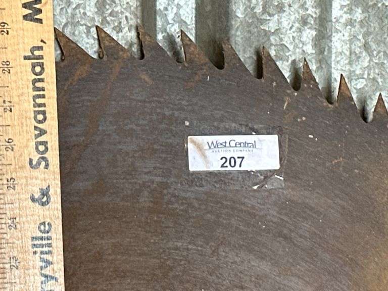 Large Industrial Saw Blade