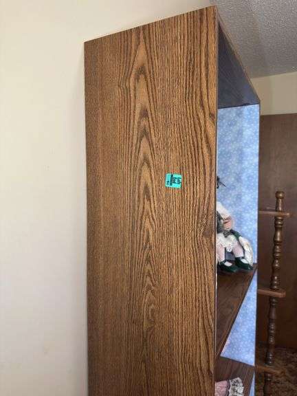 Wood Shelf-NO CONTENTS