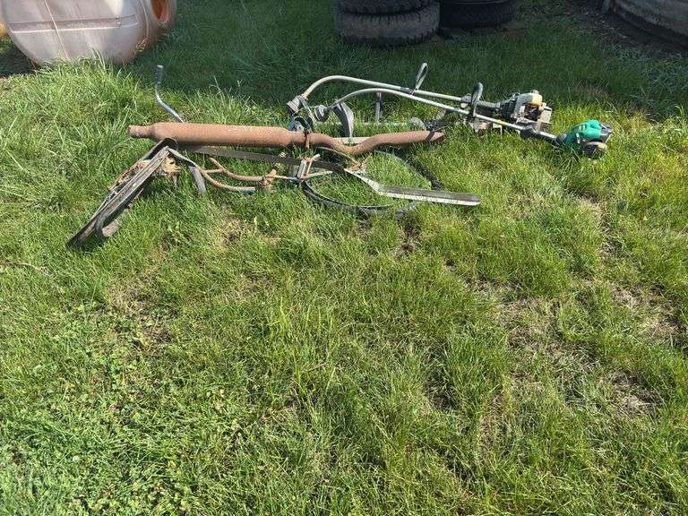 Bicycle, Polens and Weed Eater String Trimmers and misc. image