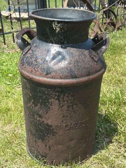 Metal Milk Can