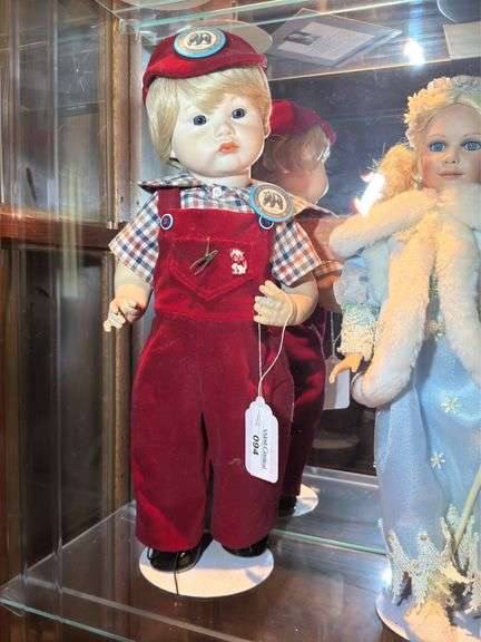Ashton Drake Gallery "Snow Princess" Doll and Boy Doll