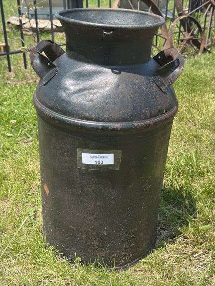 Metal Milk Can image