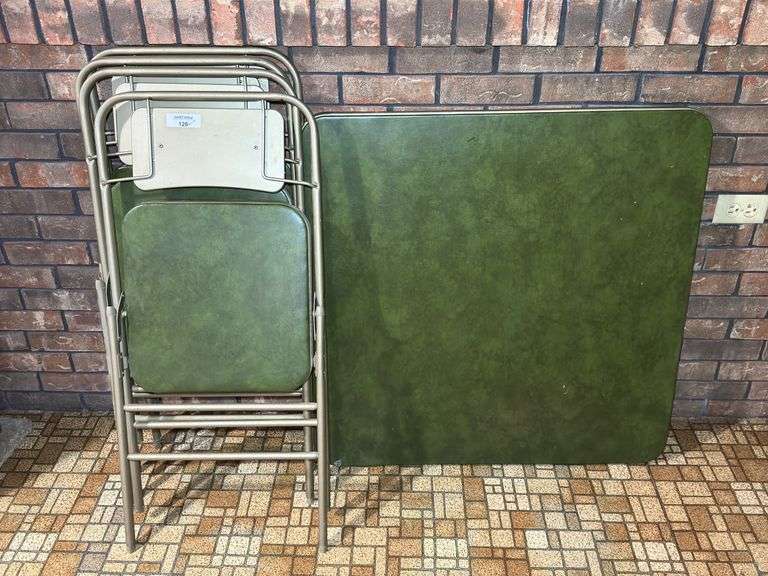 Samsonite Folding Table and Chairs Set (1977) image