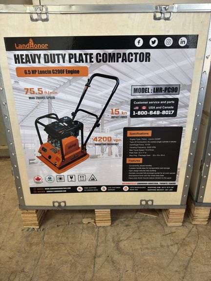 Heavy Duty Plate Compactor image