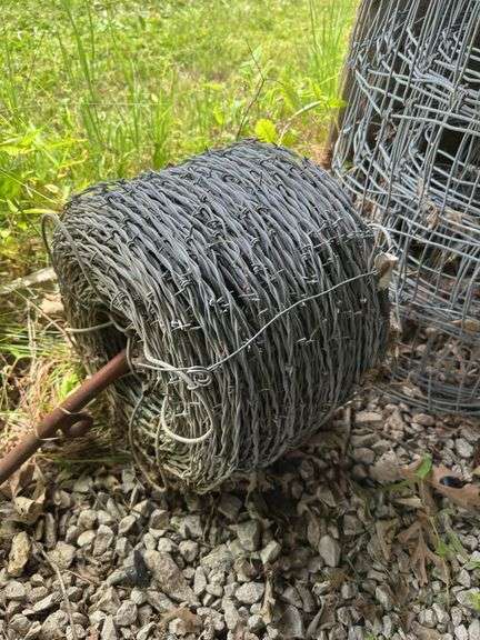 Barbed Wire Fencing Rolls